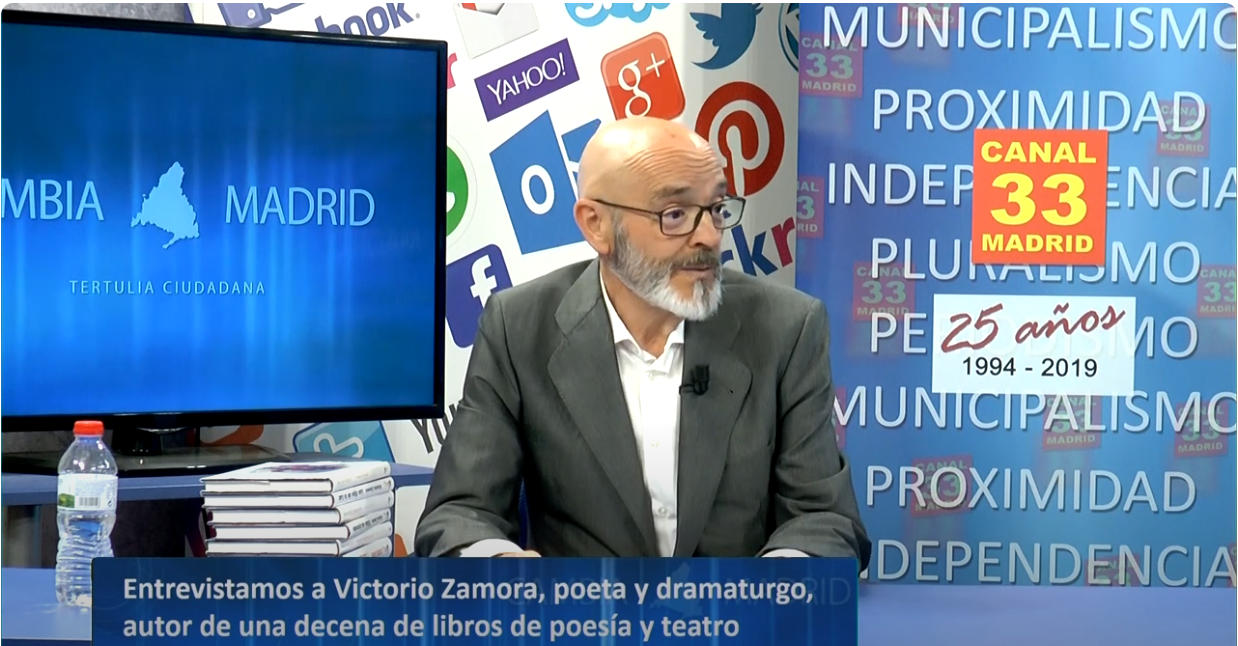 Entrevista con Victorio Zamora: Poeta y Dramaturgo